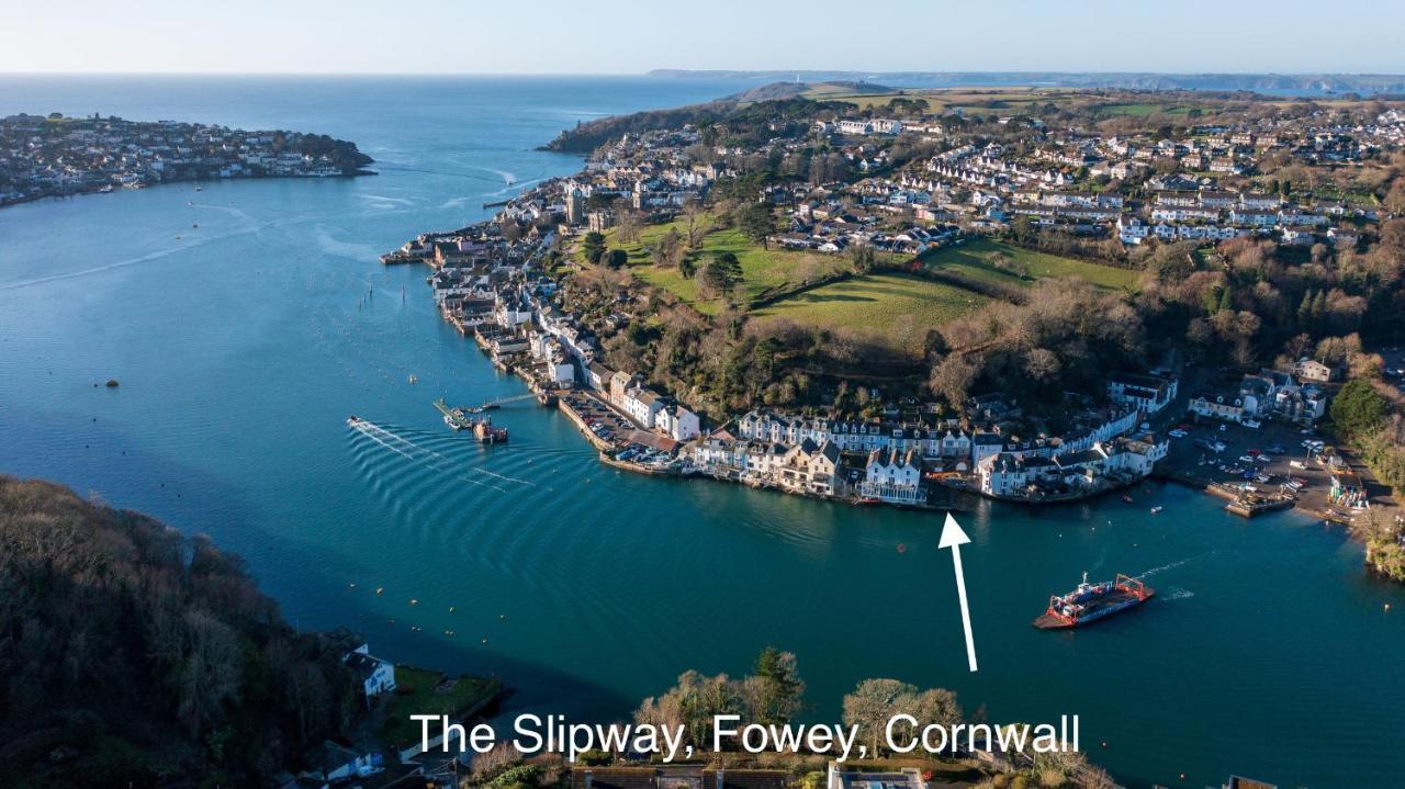 The Slipway Fowey Harbour Parking 1 Min & Garden Villa Buitenkant foto